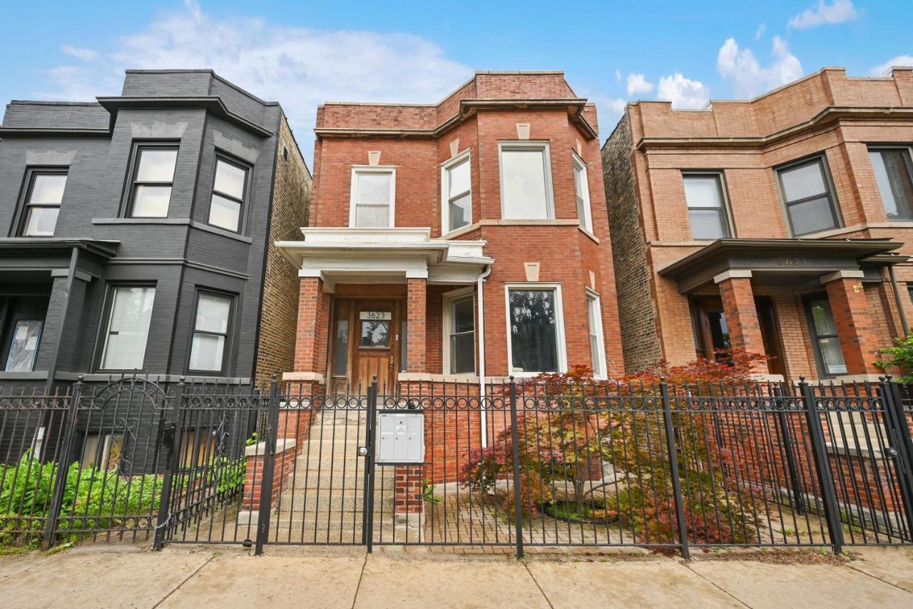 2 Bed Apt W/ Office, Free Parking, Near Wrigley Chicago Esterno foto